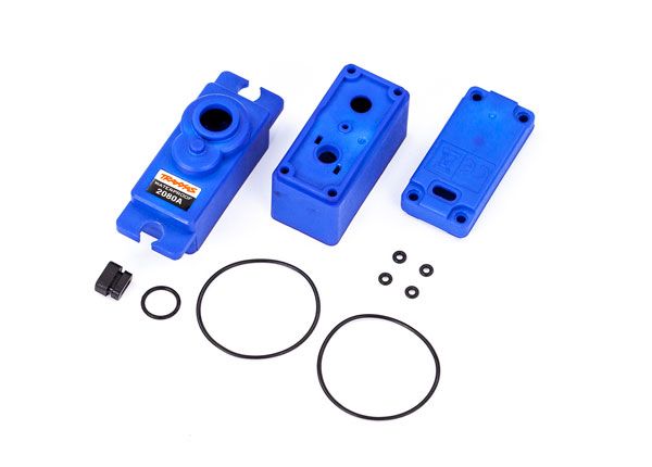 Traxxas Servo Case/Gaskets for TRA2080A Micro Waterproof Servo - Click Image to Close
