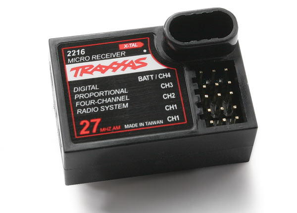 Traxxas Micro 4-Channel Receiver (27mhz) - Click Image to Close