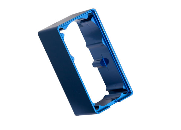 Traxxas Servo case, aluminum (blue-anodized) (middle) (for 2250