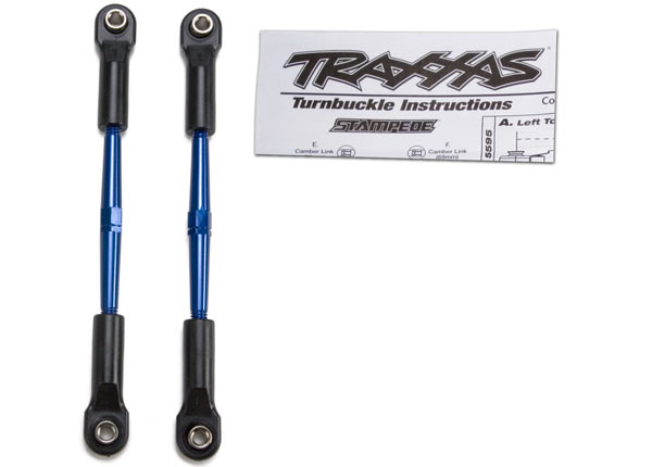 Traxxas Blue Turnbuckle Set, 61mm (2)