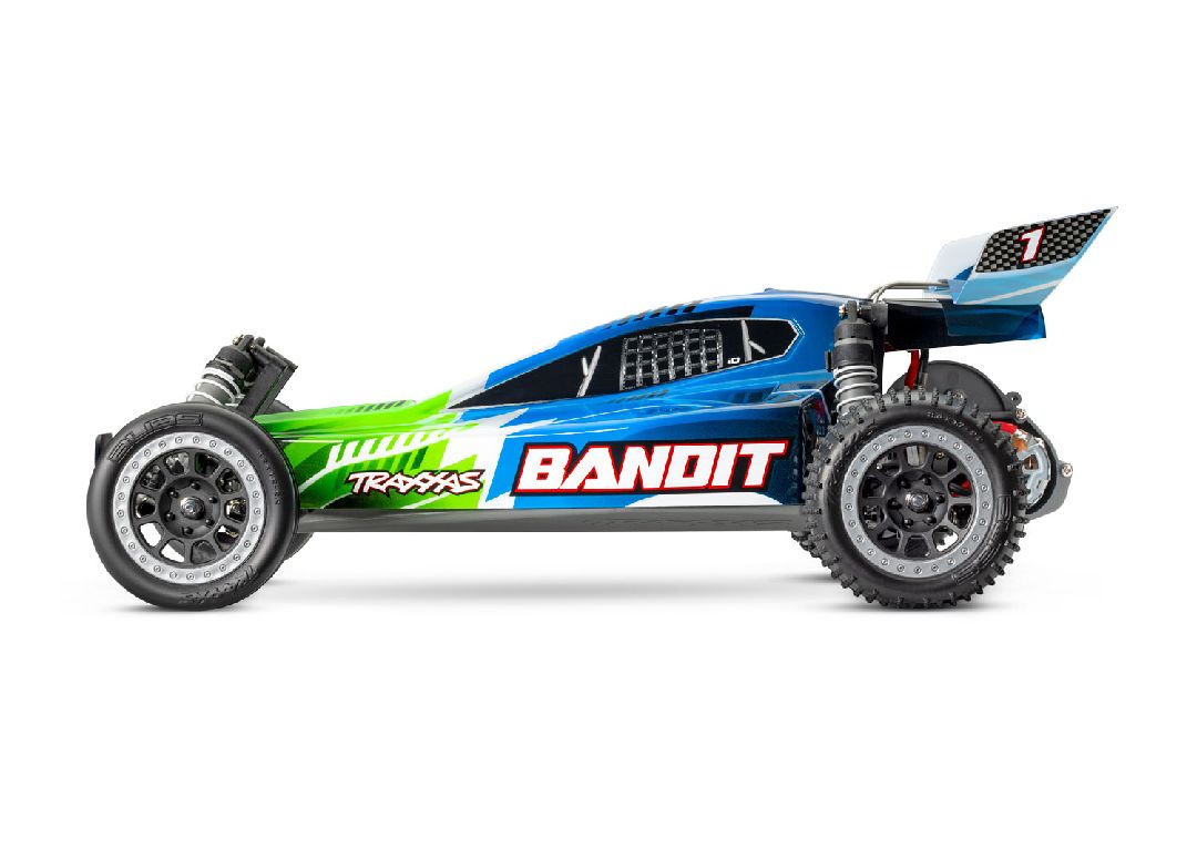 Traxxas Bandit 1/10 Extreme Sports RTR Buggy with USB-C - Green