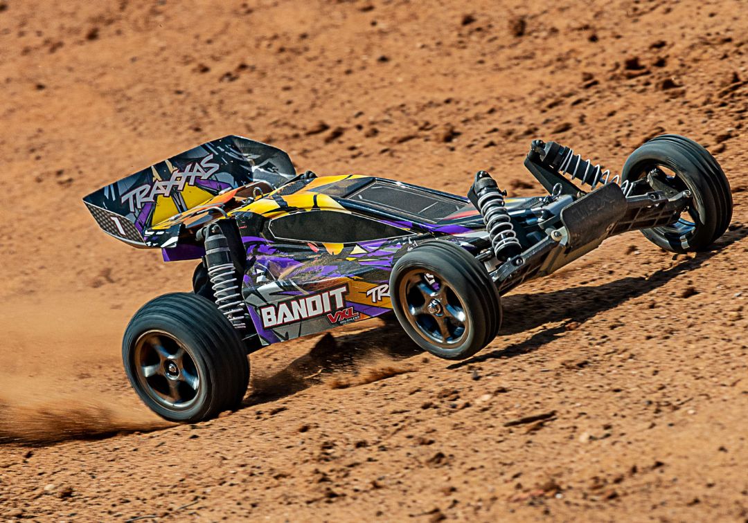 Traxxas Bandit VXL Brushless 1/10 RTR 2WD Buggy - Purple