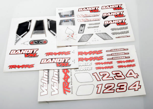 Traxxas Bandit Decal Sheet (VXL)