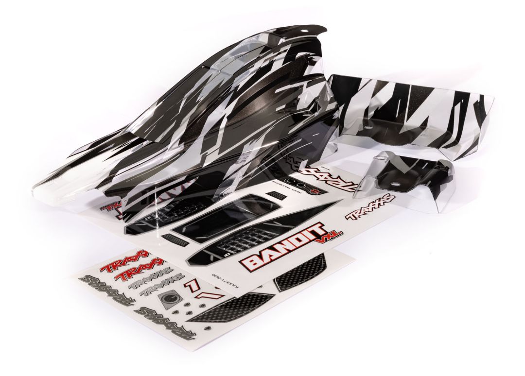 Traxxas Body, Bandit VXL, Prographix Decal Sheet - Click Image to Close