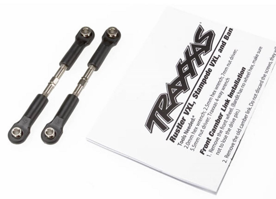 Traxxas Turnbuckle/Camber Links with Rod Ends, 56mm (2)