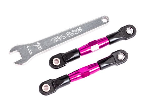Traxxas Camber links, rear Pink