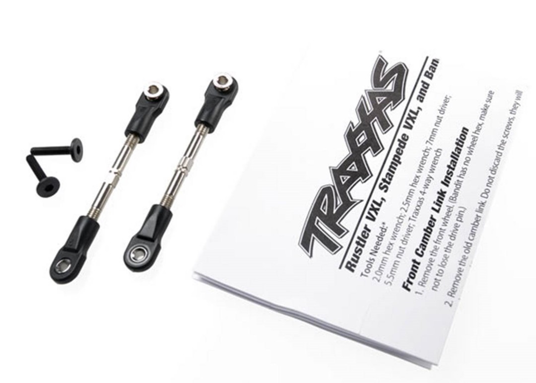 Traxxas 47mm Front Camber Link Turnbuckle Set (2)