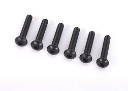 Traxxas Screws, 4x24mm button-head machine (hex drive) (6)