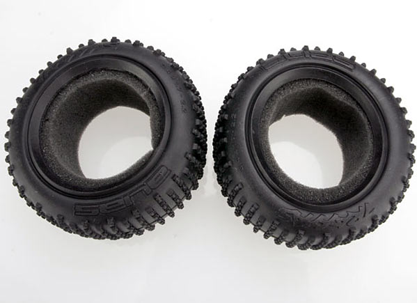 Traxxas Tires, Alias 2.2" (rear) (2)/ foam inserts (Bandit)