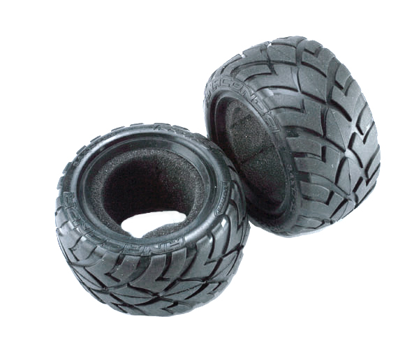 Traxxas Tires, Anaconda 2.2" (rear) (2)/ foam inserts (Bandit)