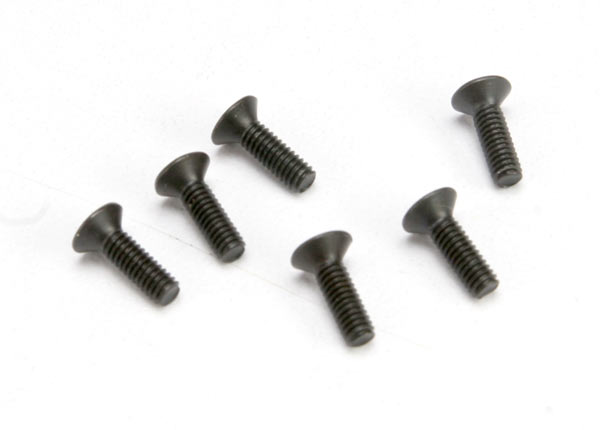 Traxxas 2.5X8mm Flat Head Screws (6) - Click Image to Close