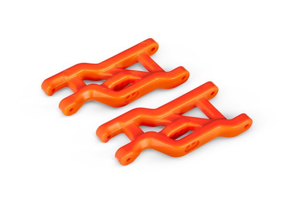 Traxxas Suspension arms, orange, front, heavy duty (2)