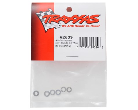 Traxxas Aluminum Spacer Set - Click Image to Close