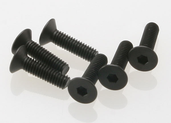 Traxxas 4x15mm Flat Head Screws (6) - Click Image to Close