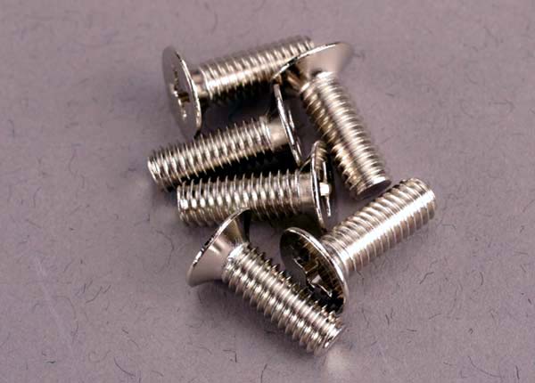 Traxxas 4x12mm Steel Screws (6) - Click Image to Close