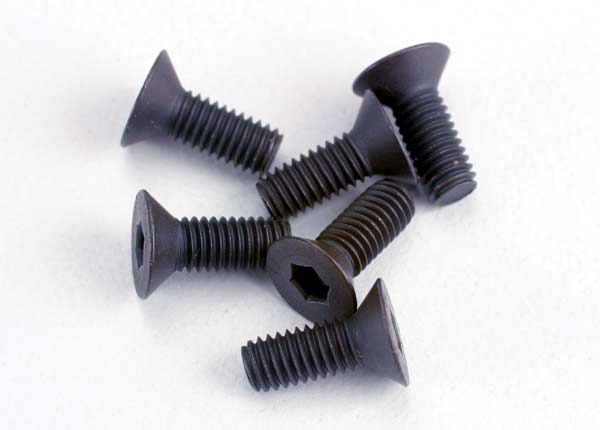 Traxxas 3x8mm Flat Head Screw (6) - Click Image to Close