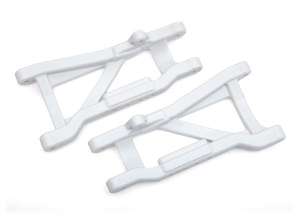 Traxxas Suspension arms, rear (white) (2) (heavy duty, cold weather material)