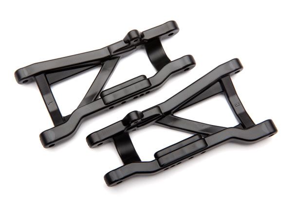 Traxxas Suspension arms, rear (black) (2) (heavy duty, cold weather material)