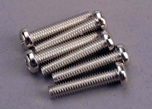 Traxxas Screws, 4x20mm Roundhead Machine (6)