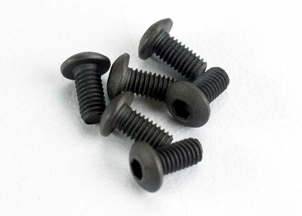 Traxxas 3x6mm Button Head Screws (6) - Click Image to Close