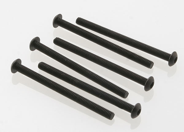 Traxxas 3x40mm Button Head Screws (6) - Click Image to Close