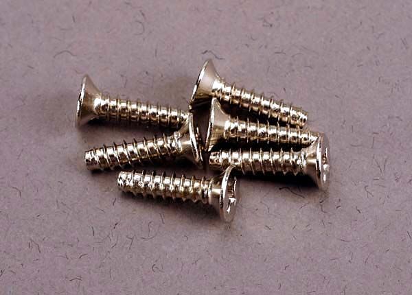 Traxxas Screws, 3x12mm Countersunk Self-Tapping (6)