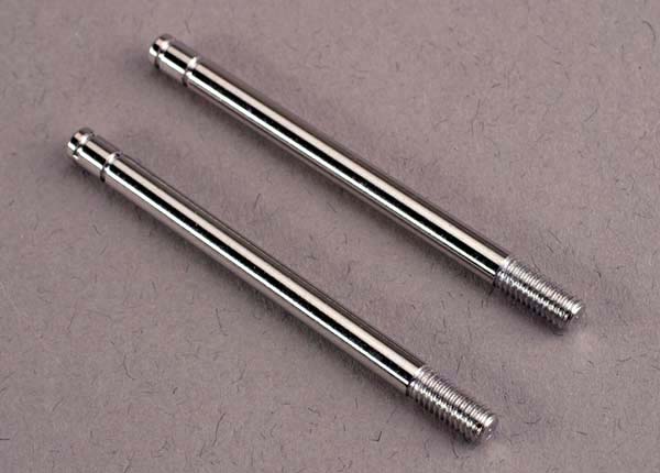 Traxxas Shock Shafts, Steel, Chrome Finish (Medium) (2)