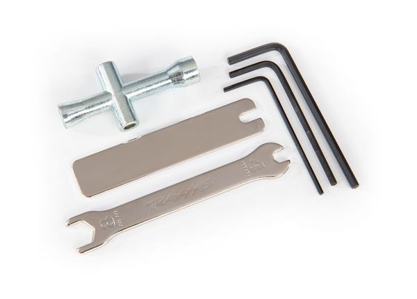 Traxxas Tool set (includes 1.5mm hex wrench / 2.0mm hex wrench / 2.5mm hex wrench/ 4-way wrench/ 8mm & 4mm wrench/ U-joint wrench)