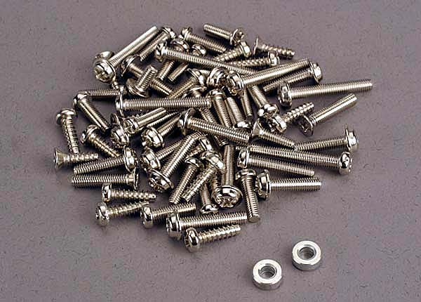 Traxxas Screw Set, Screw Assortment For Traxxas-1 (Assorted Machine And Self-Tapping Screws, No Nuts)