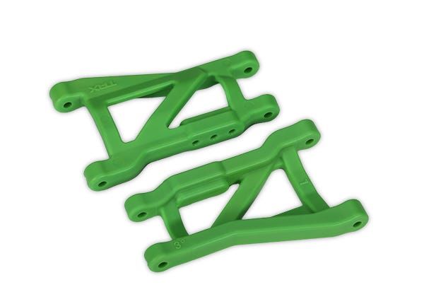 Traxxas Suspension arms, green, rear, heavy duty (2)