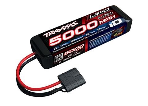 Traxxas 5000mAh 2S 7.4V 25C LiPo iD Connector Soft Case