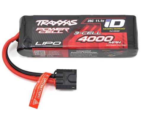 Traxxas 4000mAh 3S 11.1V 25C LiPo iD Connector Soft Case