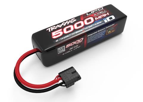 Traxxas 5000mAh 4S 14.8V 25C LiPo iD Plug Soft Case (Long)