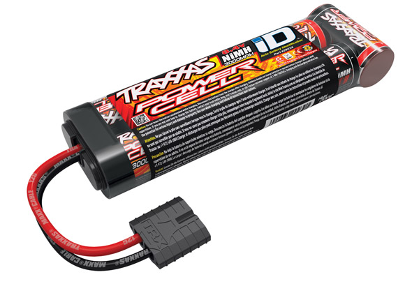 Traxxas Power Cell 3000mAh 8.4V NiMH Battery iD Plug - Click Image to Close