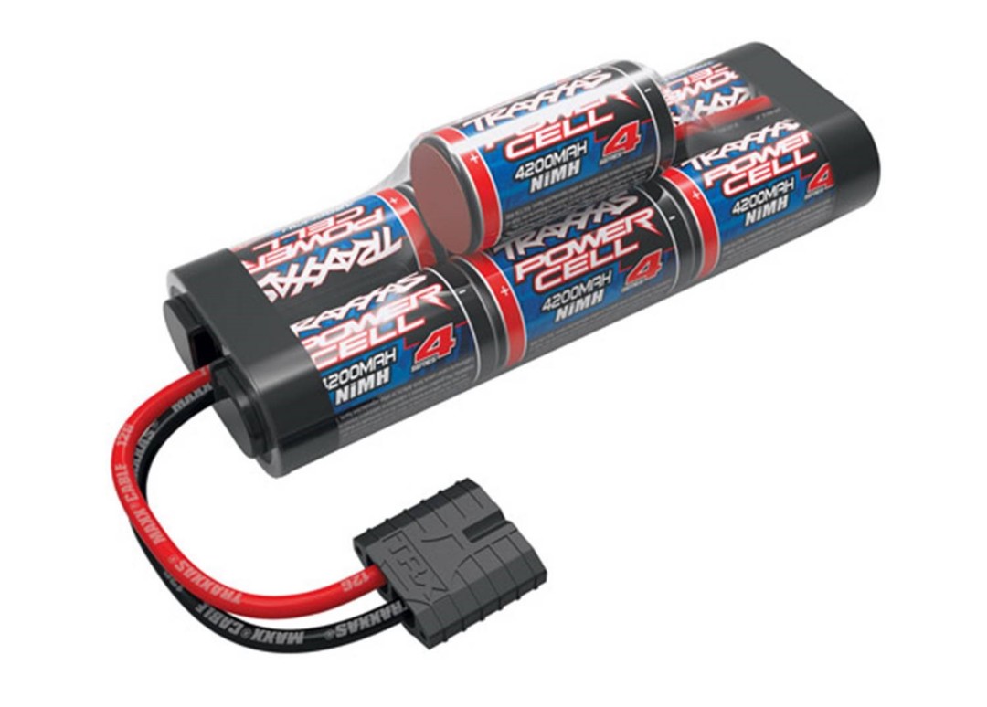 Traxxas Series 4 Power Cell 4200mAh 8.4V NiMH iD Plug Hump - Click Image to Close