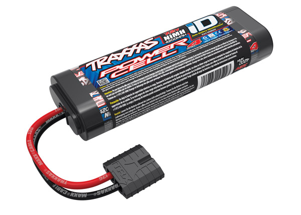 Traxxas Series 4 Power Cell 4200mAh 7.2V NiMH iD Plug Flat - Click Image to Close