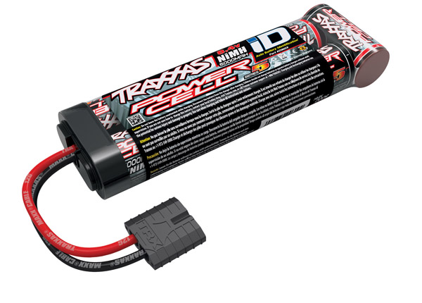 Traxxas Series 5 Power Cell 5000mAh 8.4V NiMH iD Plug Flat - Click Image to Close