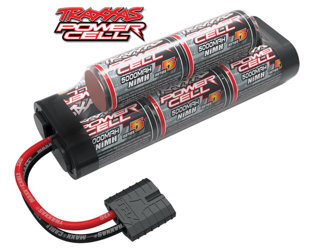 Traxxas Series 5 Power Cell 5000mAh 9.6V NiMH iD Plug Hump