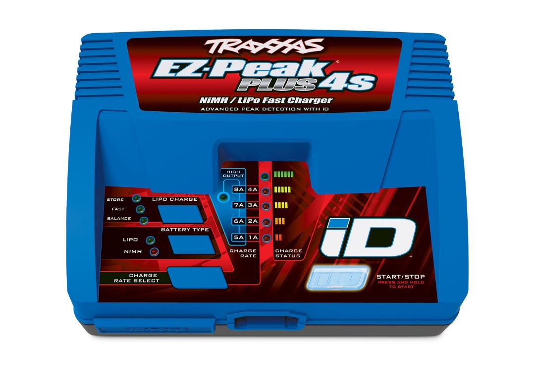 Traxxas EZ-Peak Plus 4s, 8 Amp, NiMH/LiPo with iD - Click Image to Close