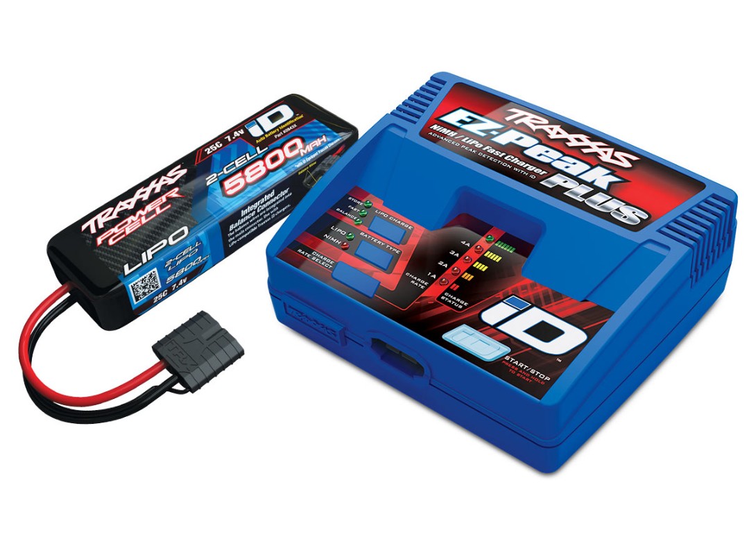 Traxxas EZ-Peak 2S Completer Pack with a 5800mAh LiPo - Click Image to Close