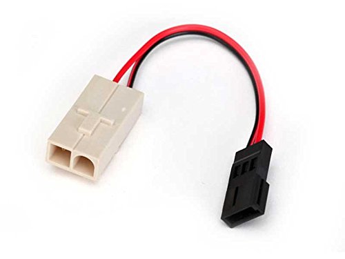 Traxxas Adapter, Molex to Traxxas Receiver Battery Pack (for charging) (1)