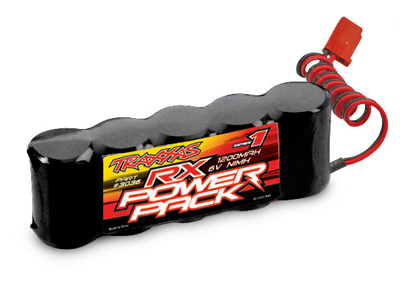 Traxxas 1200mAh 6.0V NiMH Flat RX