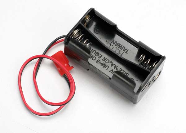 Traxxas 4-Cell Battery Holder Assembly (Futaba Connector) - Click Image to Close