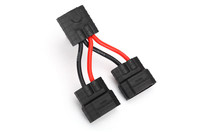 Traxxas Parallel Battery Wire Harness (Traxxas ID) for use with 2/3A battery packs only