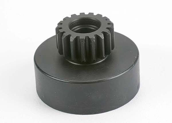 Traxxas Clutch Bell, Hardened Steel (17-Tooth) (32-Pitch) (Requires Two 5x10mm Ball Bearings, Part #4609) (N. Hawk/Buggy/Street)