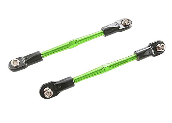 Traxxas 59mm Aluminum Turnbuckle Toe Link (Green) (2) - Click Image to Close