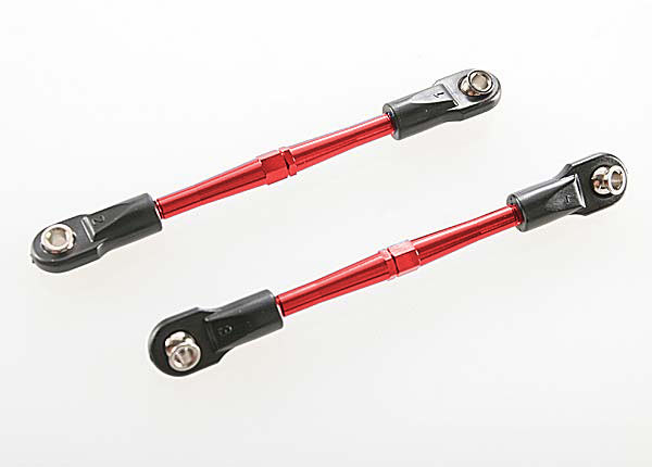 Traxxas 59mm Aluminum Turnbuckle Toe Link (Red) (2) - Click Image to Close