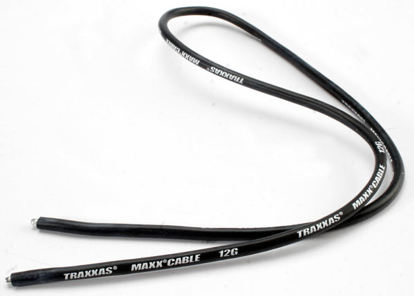 Traxxas Wire, 12-Gauge, Silicone (Maxx Cable) (650mm Or 26") - Click Image to Close
