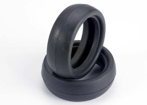 Traxxas Tires, Street Slicks (Front) (2)