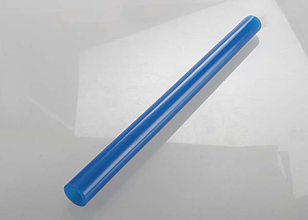Traxxas Exhaust Tube, Silicone (Blue) (N. Stampede)